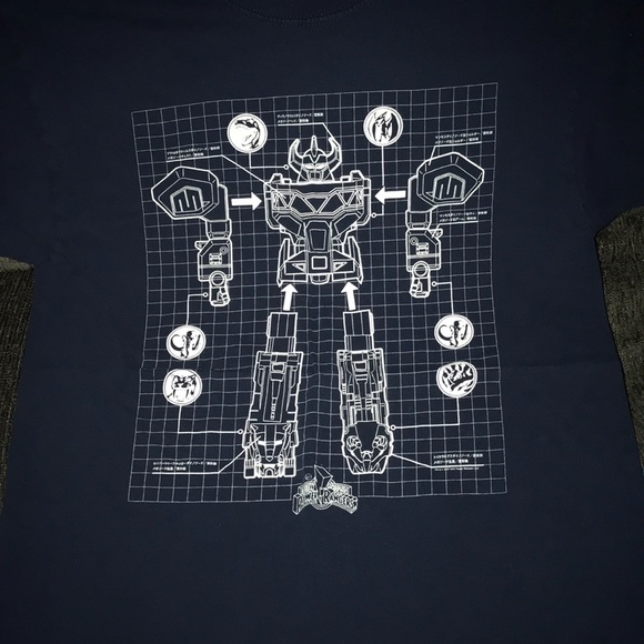 Power rangers shirt - Picture 1 of 2